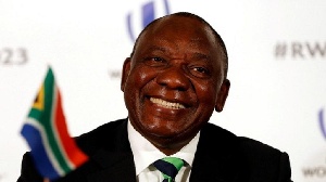 South Africa's President Cyril Ramaphosa