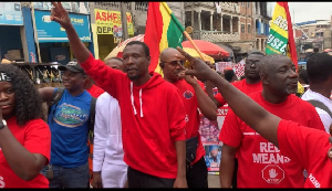 Kwadee (M) joined the Ghana Against Red abuse campaign