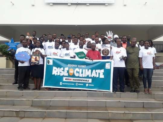 Some participants of the Global Climate Action Summit