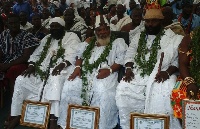 Group picture of traditional leaders present