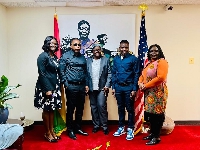 They visited the embassy purposefully to discuss Ghana Mexico day