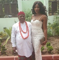 Yvonne Okoro's father and sister