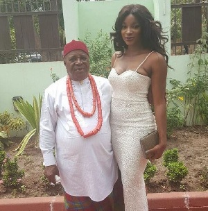Yvonne Okoro's father and sister