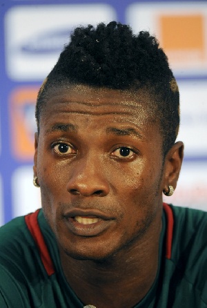 Black Stars captain, Asamoah Gyan