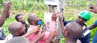 Six communities in the Ellembelle Constituency have been connected to the national grid