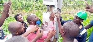 Six communities in the Ellembelle Constituency have been connected to the national grid