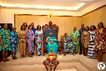 Some of the stakeholders in a photogrpah with the Ga Mantse