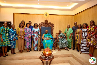 Some of the stakeholders in a photogrpah with the Ga Mantse