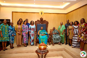 Some of the stakeholders in a photogrpah with the Ga Mantse
