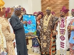 Some dignitaries at the launch of Ogun Festival