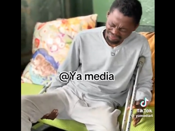 The young man has been in pain after the medical procedure