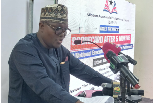 Mohammed Tawfik Adamu, a lecturer at the Department of Communication Studies UPSA