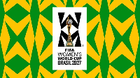 The 2027 Women's World Cup logo