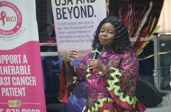 President of Breast Cancer International (BCI), Dr Mrs Beatrice Wiafe Addai