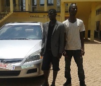 Philip Kwadwo Danso, 28, and Kwadwo Asamoah Daniel,30 were arrested for allegedly robbing a Chinese