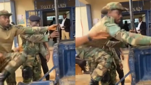 GAF has confirmed the arrested of two soldiers at a mining company in Prestea