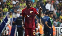 Asamoah Gyan missed the action for Kayserispor due to injury