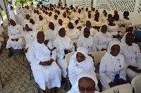 A cross section of Handmaids of the Divine Redeemer Sisters who were at the event.