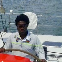 Ghanaian Ocean Racing athlete Agbeli Ameko