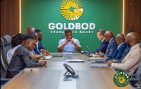 GoldBod CEO Sammy Gyamfi with dignitaries from African countries