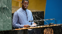 Senegalese President Bassirou Diomaye Faye addresses UN General Assembly, New York, 22 Sept. 2025