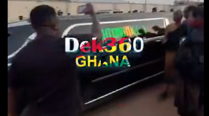 Upon arrival at the stadium, family members were seen among the delegation escorting the body