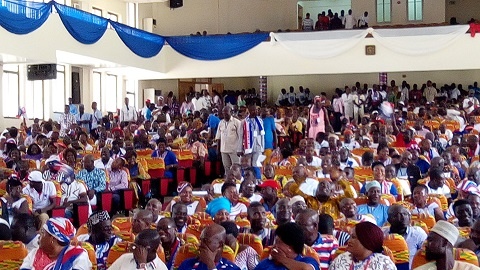 Some delegates at a venue of the NPP regional executive elections