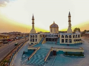 The refurbished Kumasi Central Mosque