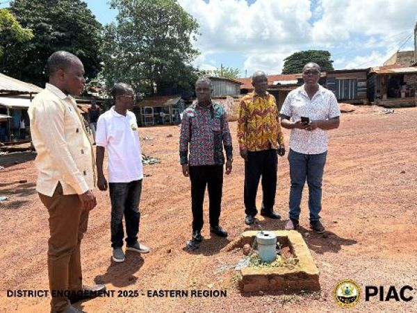 PIAC members captured inspecting abandoned oil projects