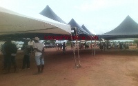 Preparations for the burial of late Abiba Nnaba