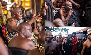 Otumfuo Osei Tutu II at the Asanteman Traditional Council meeting held on July 27, 2026