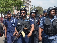 Personel of the Ghana Police Service