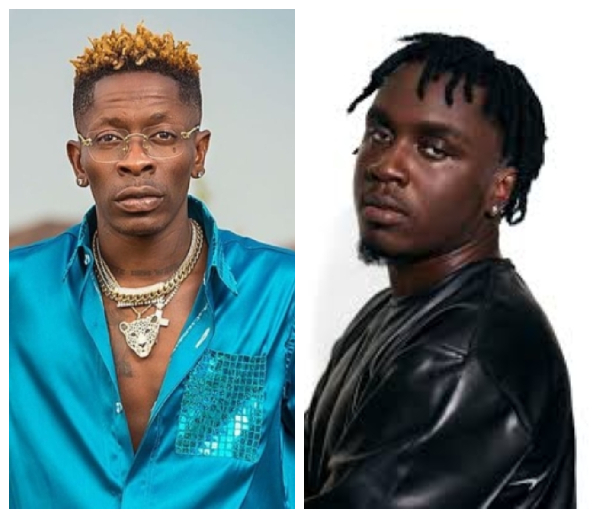 From L to R: Shatta Wale and Kweku Smoke