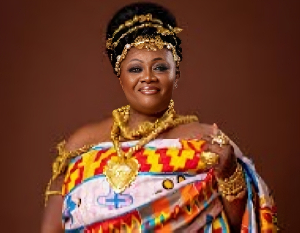 Sharon Dede Padiki achieved the GWR title for the largest leaf-print painting