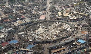 The central business district of Sekondi/Takoradi is the Takoradi Market Circle