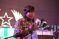 Former Tourism Minister, Catherine Afeku