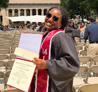 Akorfa Dagadu graduated with honors from Massachusetts Institute of Technology (MIT)