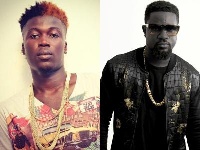 Wisa with Sarkodie in an enhanced photo