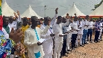 The inauguration ceremony of assembly members of Ellembelle District