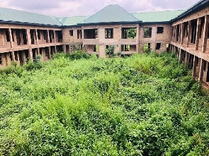 Stalled 300-bed hostel project at Gbewaa College of Education, Pusiga