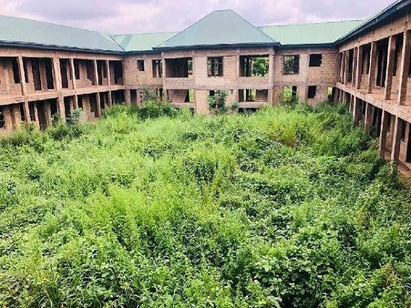 Stalled 300-bed hostel project at Gbewaa College of Education, Pusiga