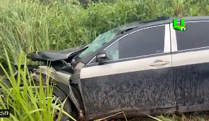 Screenshot from the viral video of the accident | Social media