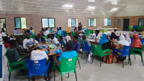 The recognition came during a brief get-together organized to applaud the school’s 26 candidates