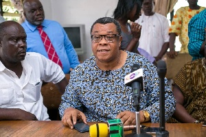 Goosie Tanoh, aspiring presidential candidate of opposition National Democratic Congress (NDC)
