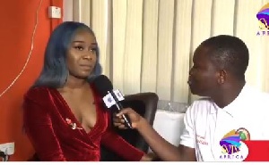 Efia Odo in an interview with SVTV Africa