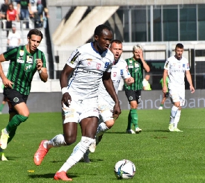 Ghanaian striker Raphael Dwamena