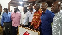 Appiah,Campbell,Boateng and some ex-footballers called on President Van Gaal