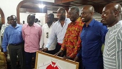 Appiah,Campbell,Boateng and some ex-footballers called on President Van Gaal