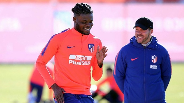 Thomas Partey getting back in shape