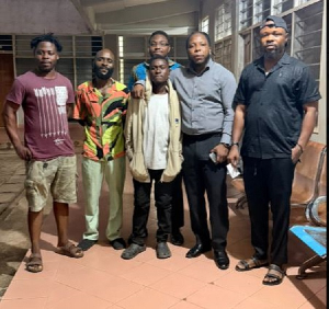 Edem and the VRMG team took Agbeko to the health facility